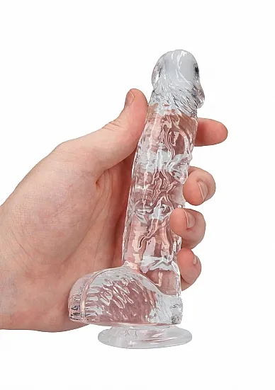 фаллоимитатор 15 см. realistic dildo with balls в 