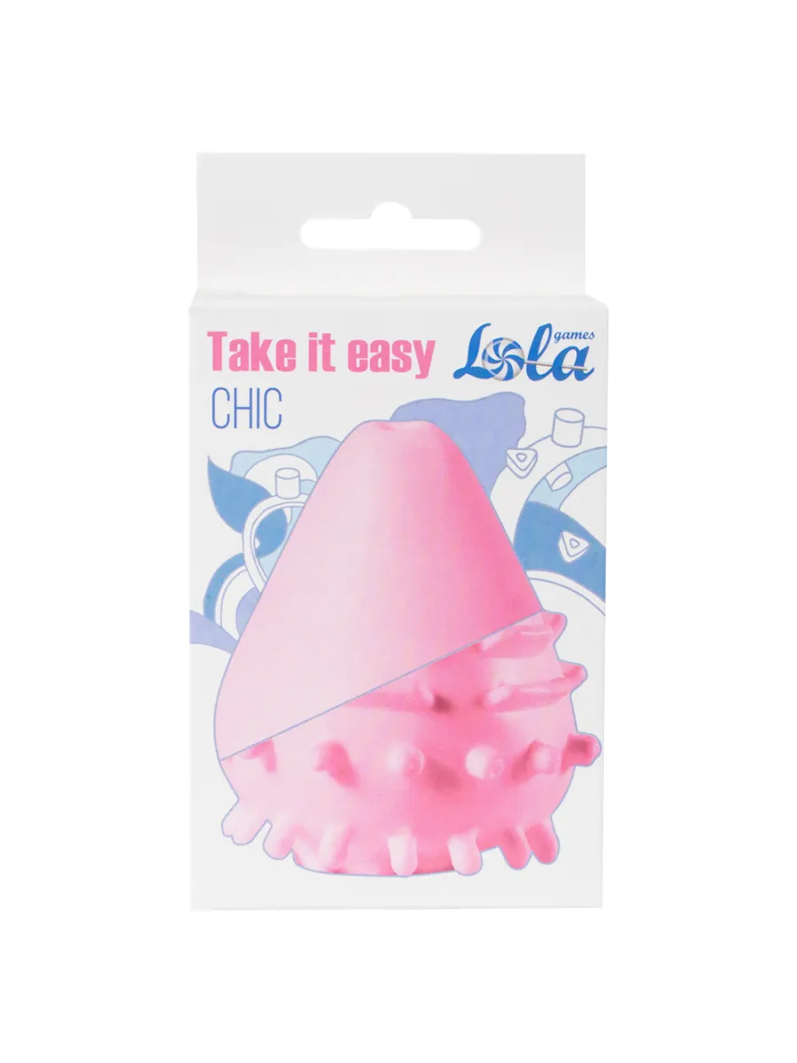 мастурбатор take it easy chic pink 9022-03lola в 