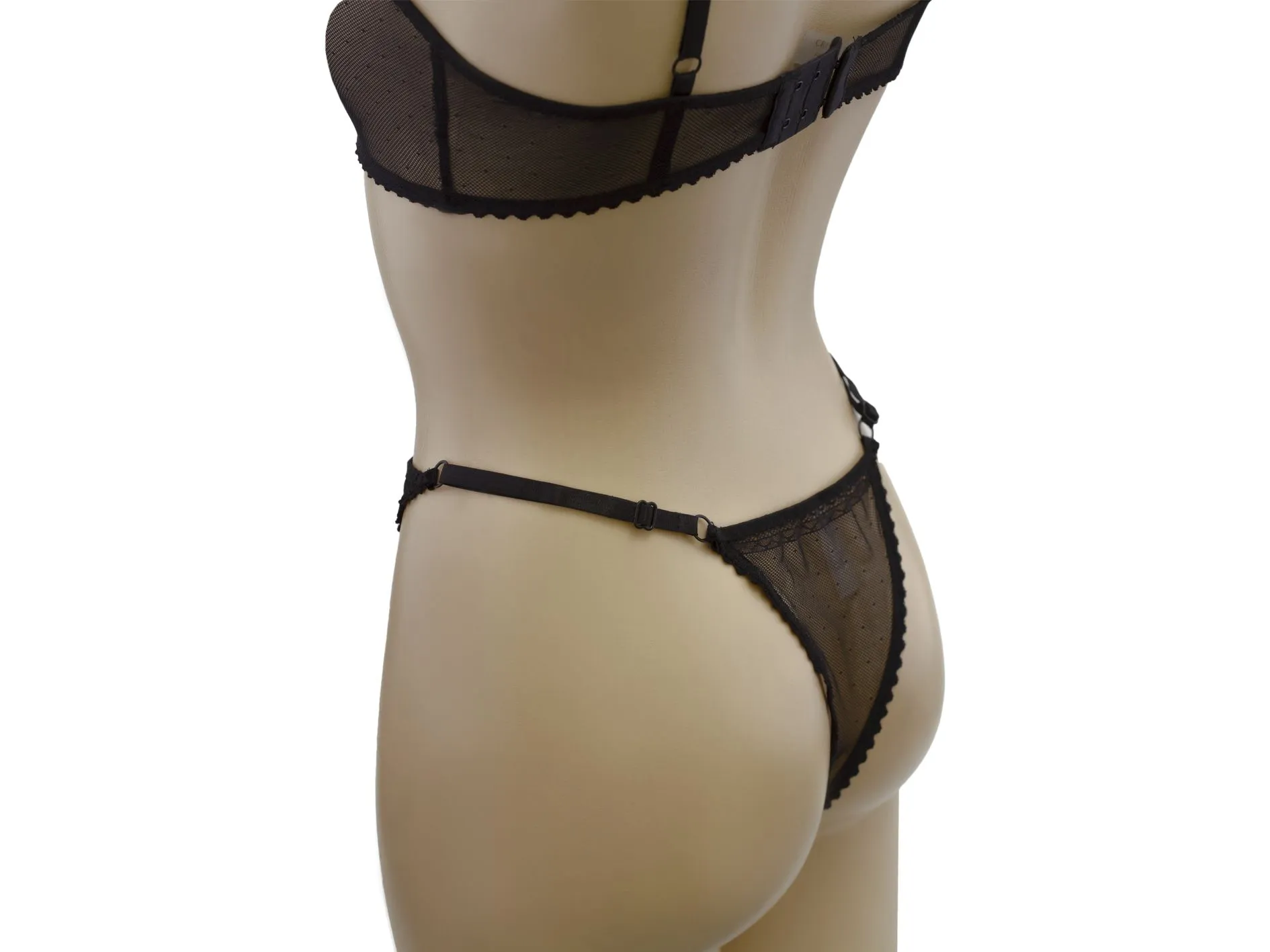 Эротическое комплект sunner, черный в 