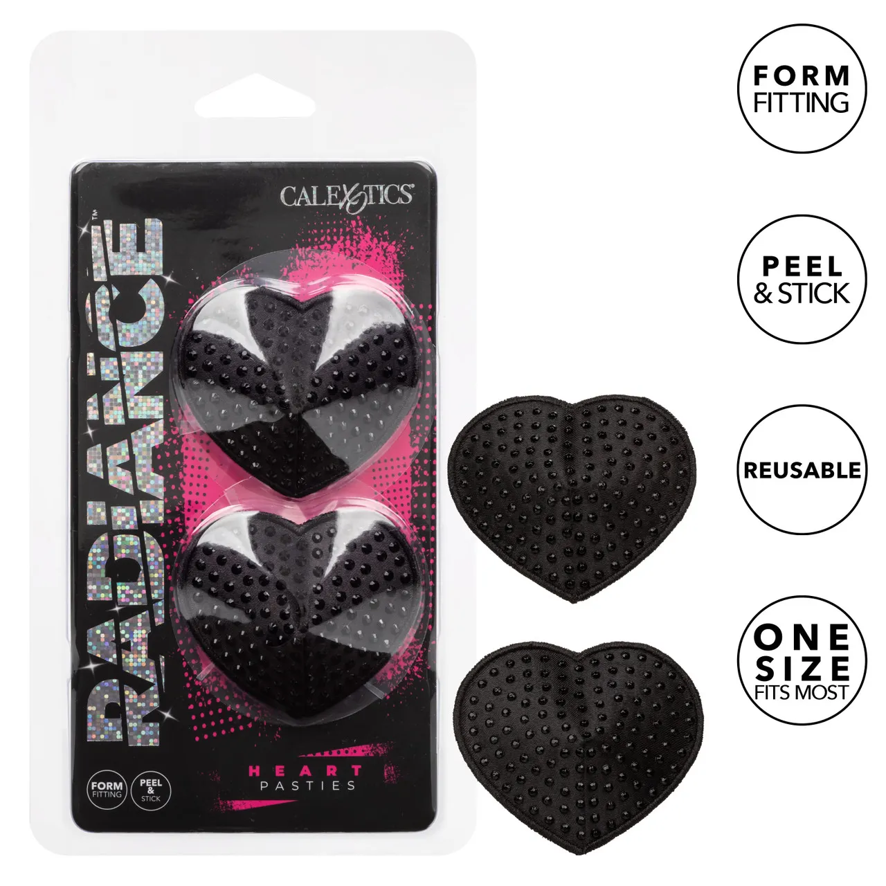 пэстисы в форме сердечек radiance heart gem pasties в 
