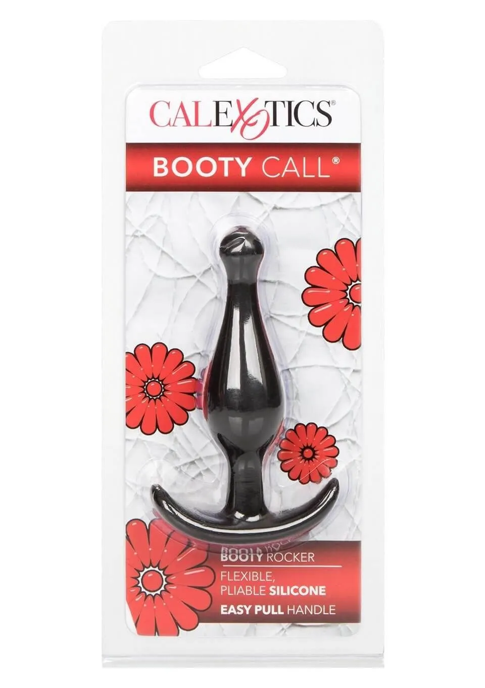 анальная пробка california exotic novelties booty call booty rocker, черная в 