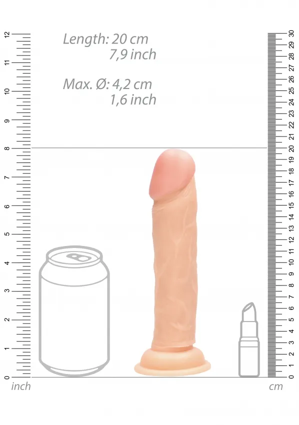 фаллоимитатор realistic cock - 8" в 