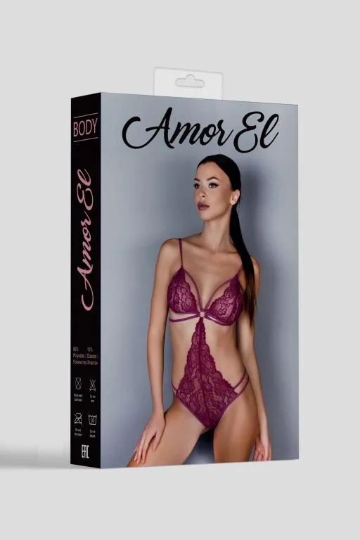 Эротическое открытый боди-комбинезон abel l/xl в 