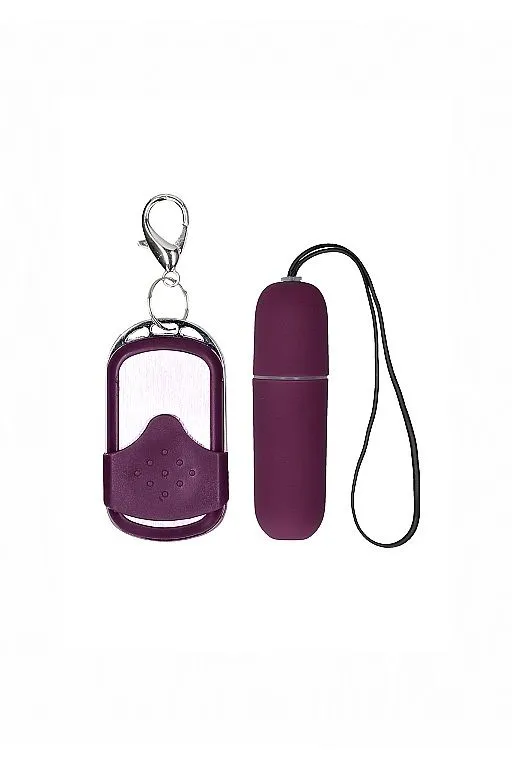Вибропуля с пультом управления Remote Vibrating Bullet, фиолетовая