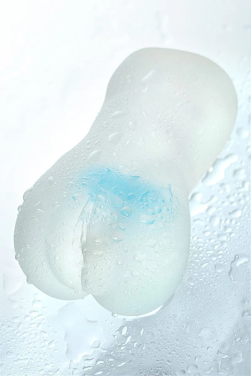 мастурбатор реалистичный toyfa juicy pussy hot crystal, 14.5 см в 