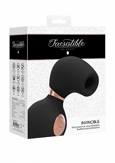 Вакуумно-волновой стимулятор Irresistible черный sm-IRR003BLK
