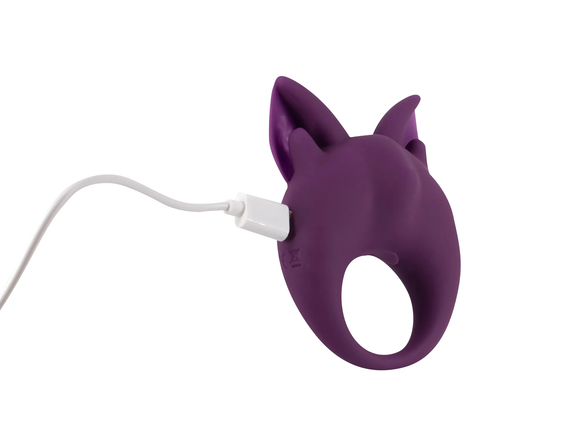 перезаряжаемое кольцо для клиторальной стимуляции mimi animals kitten kiki purple 7200-03lola в 