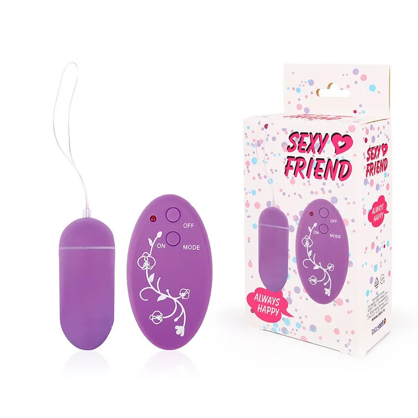 виброяйцо sexy friend на ду, фиолетовое в 