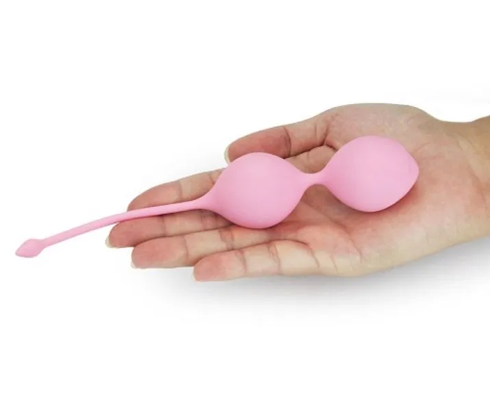 вагинальные шарики lovetoy iwhizz luna, розовые в 