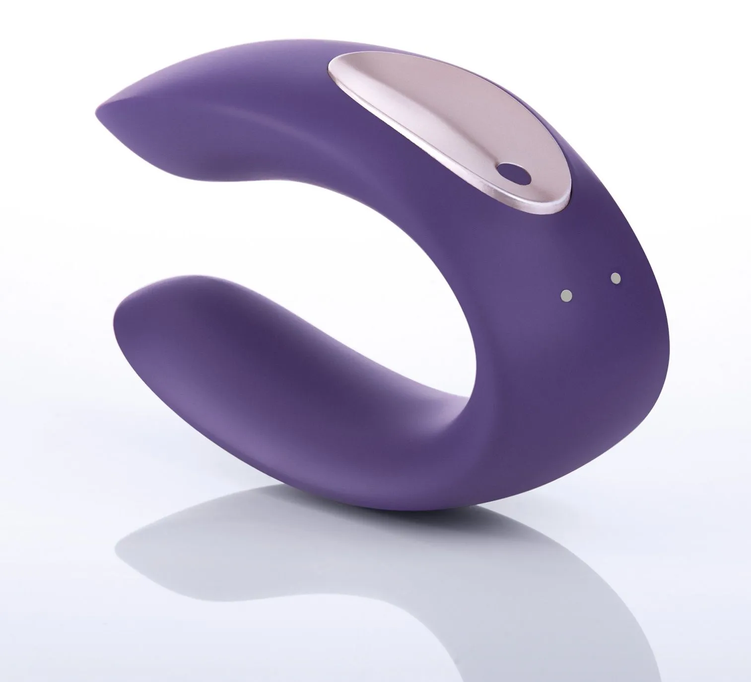 вибратор для пар satisfyer partner plus, фиолетовый в 