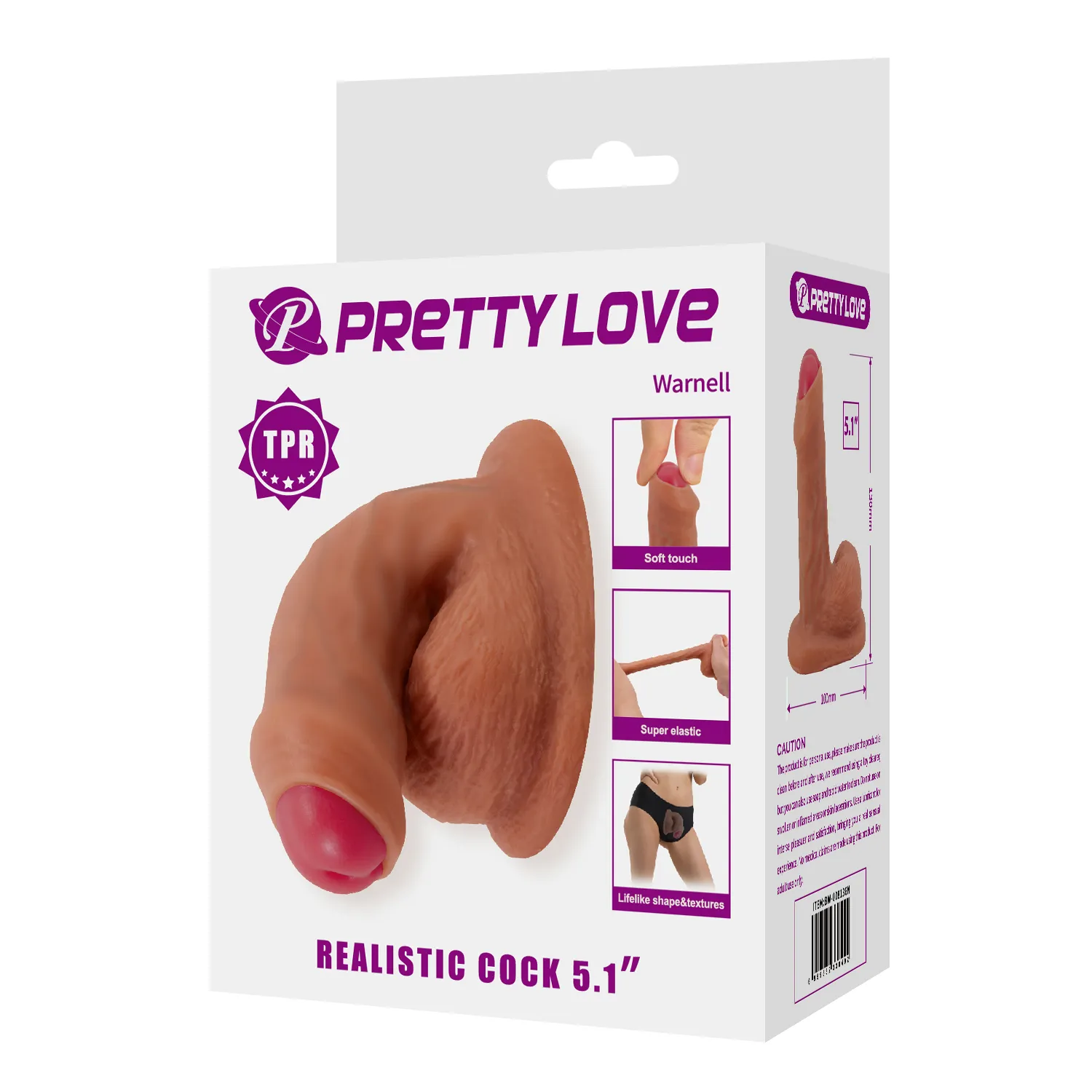 фаллоимиатор pretty love wildon bw-008136n в 