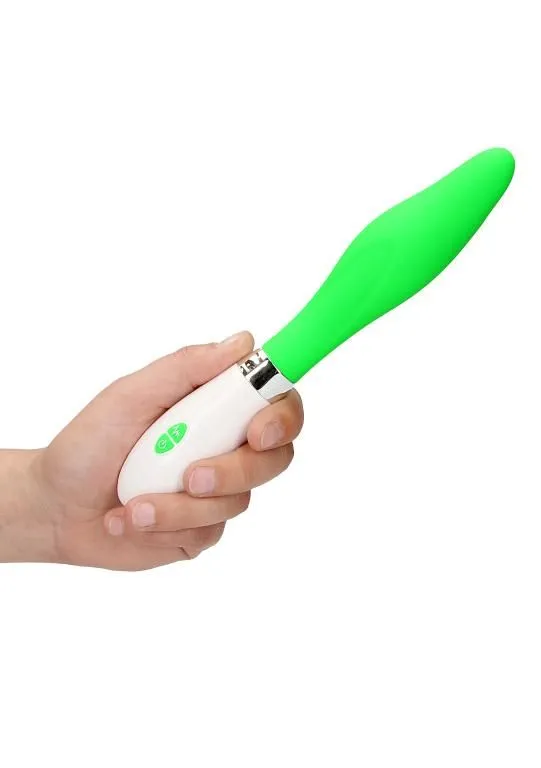 яркий вибромассажер athamas, салатовый в 