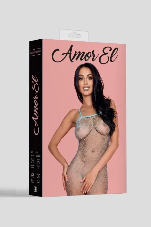 Эротическое кетсьюит (боди-комбинезон) cielo s/l голубой в 