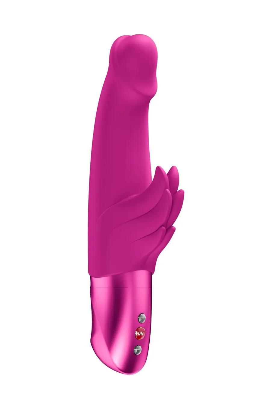 вибратор fun factory wicked angel, силикон, пурпурный, 20 см в 