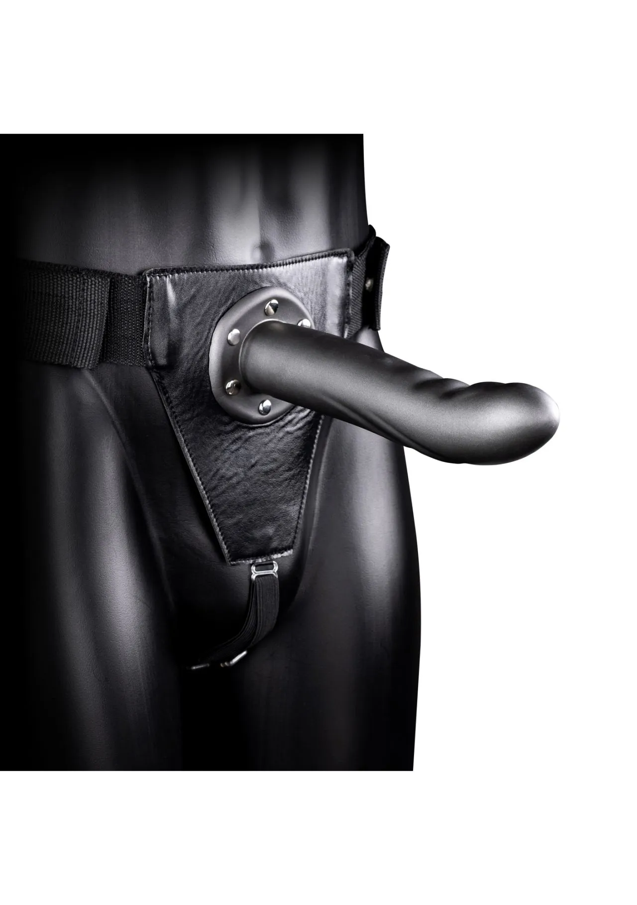 страпон фаллопротез с ребристой подкрученной фактурой без мошонки - 8'' / 20 см в 