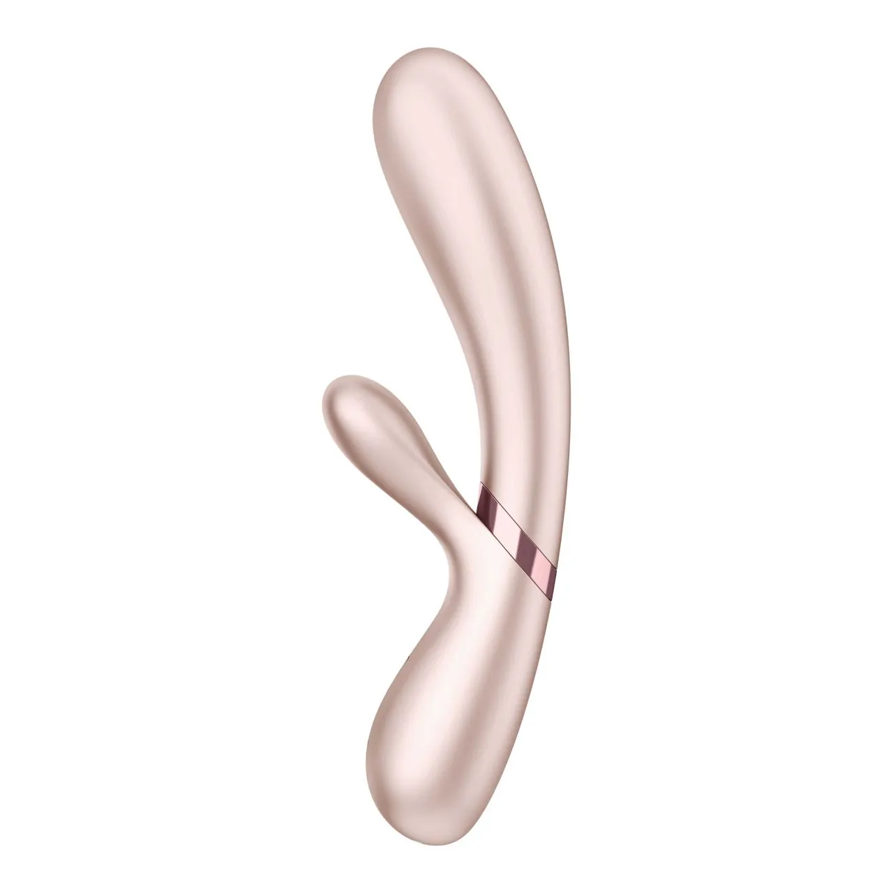 вибромассажер satisfyer hot lover с возможностью управления через приложение - жемчужный в 