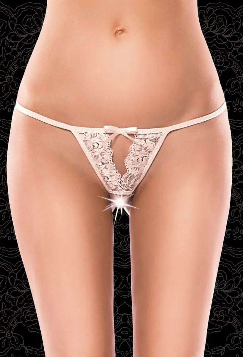 Стринги с доступом Flirton 2679-1 белые