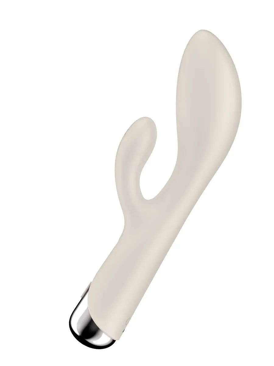 вибратор-кролик с ротацией satisfyer spinning rabbit 1 (белый) в 