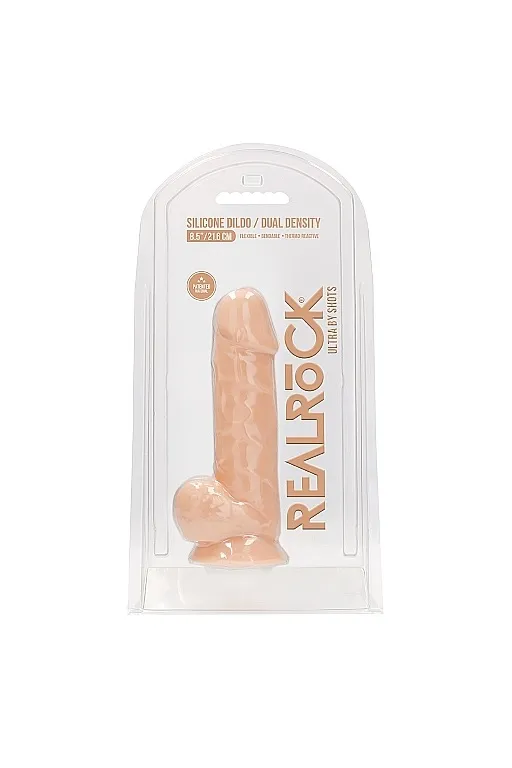 фаллоимитатор silicone dildo with balls - 21,6 см. в 