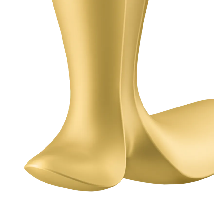 анальная пробка с вибрацией intensity plug gold 003245sa в 