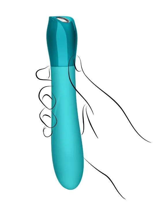 вибратор california exotic novelties key ceres original, голубой в 