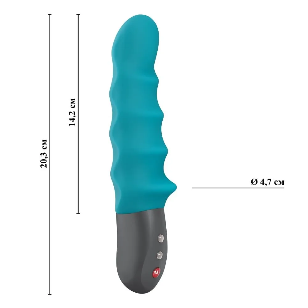 пульсатор fun factory stronic surf, бирюзовый в 