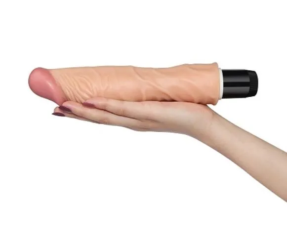 вибратор lovetoy real feel flexi 9.8 inch, телесный в 