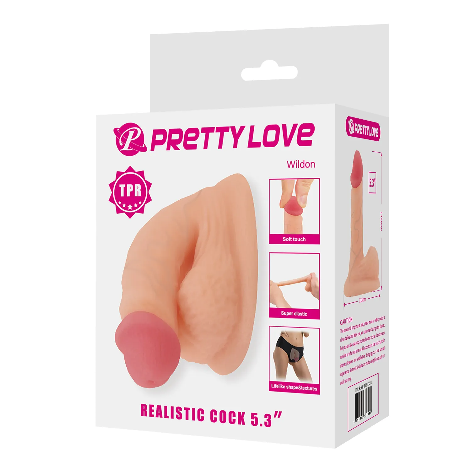 фаллоимиатор pretty love wildon bw-008135n в 