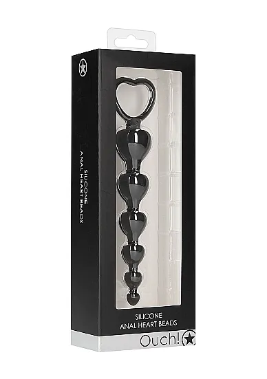 Анальная елочка Anal Heart Beads