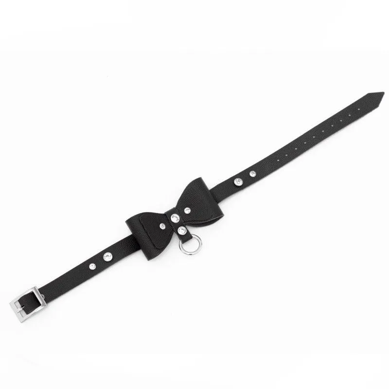 чокер бабочка pinkrabbit, чёрный в 