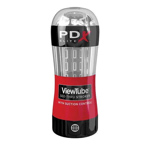 Мастурбатор прозрачный PDX Elite ViewTube See-Thru Stroker