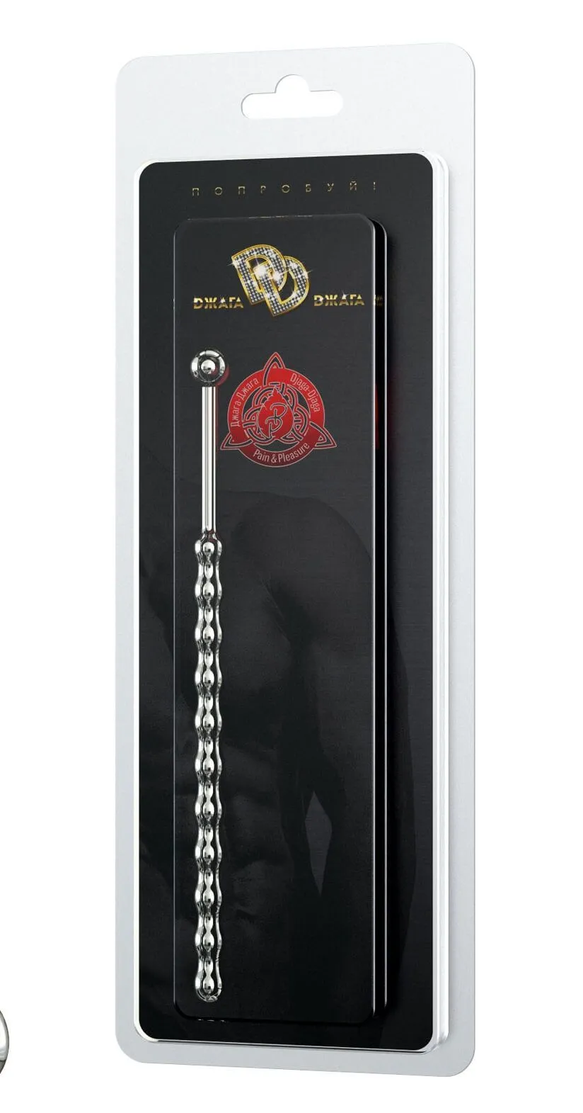 уретральный стимулятор dжага dжага №3, серебристый в 