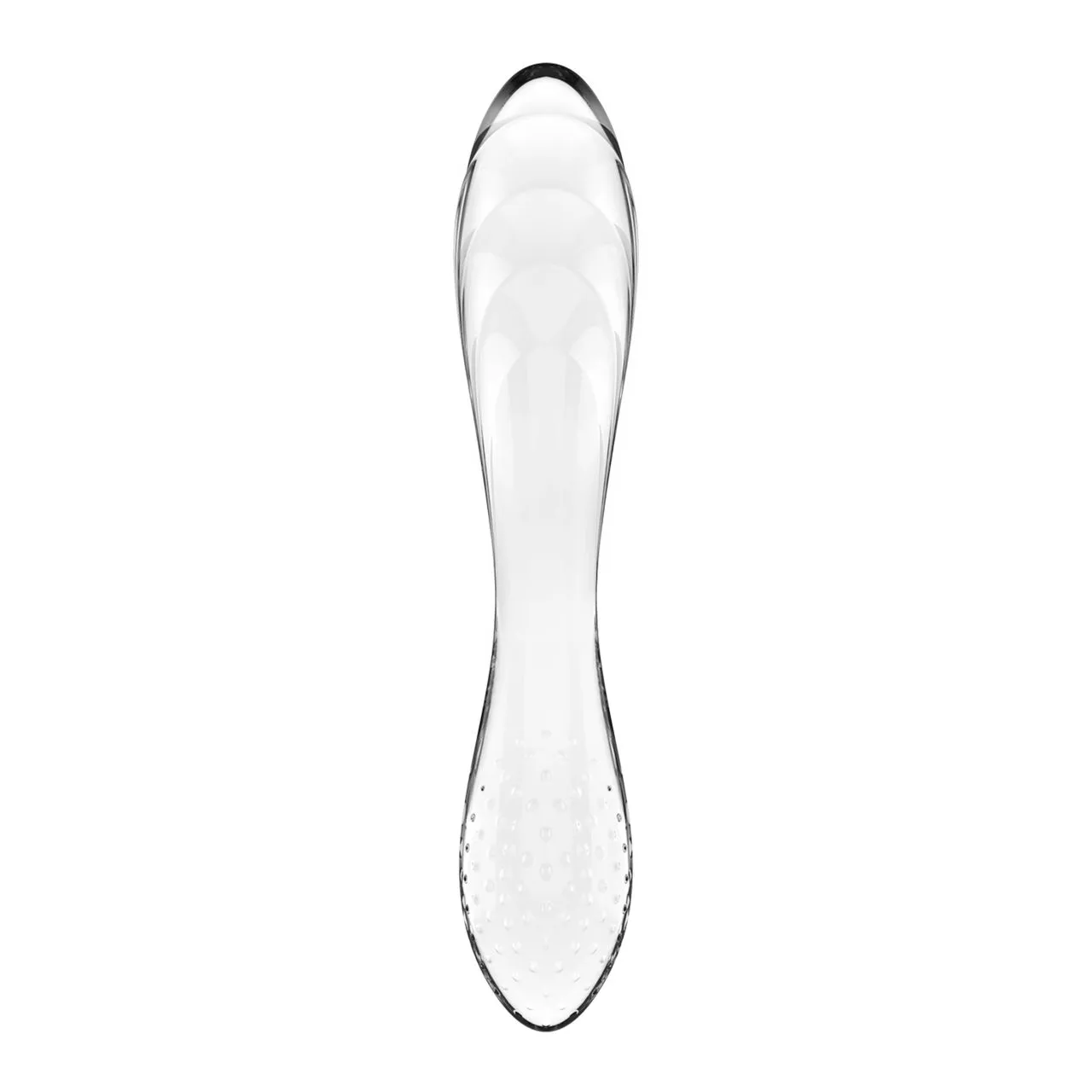 двухсторонний стеклянный стимулятор satisfyer dazzling crystal 1(прозрачный) в 