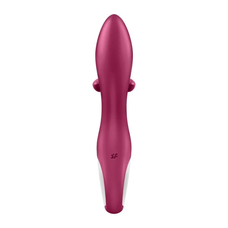 вибратор-кролик satisfyer embrace me (ягодный) в 