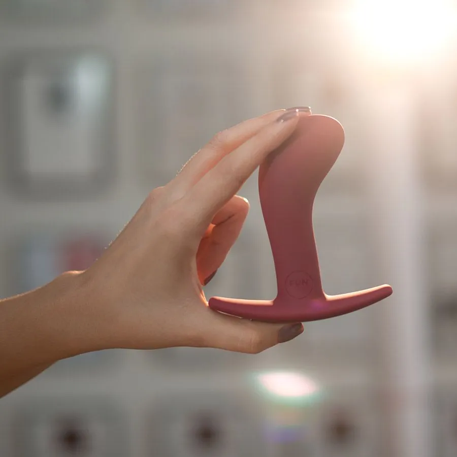 анальный стимулятор fun factory bootie large, бордовый в 