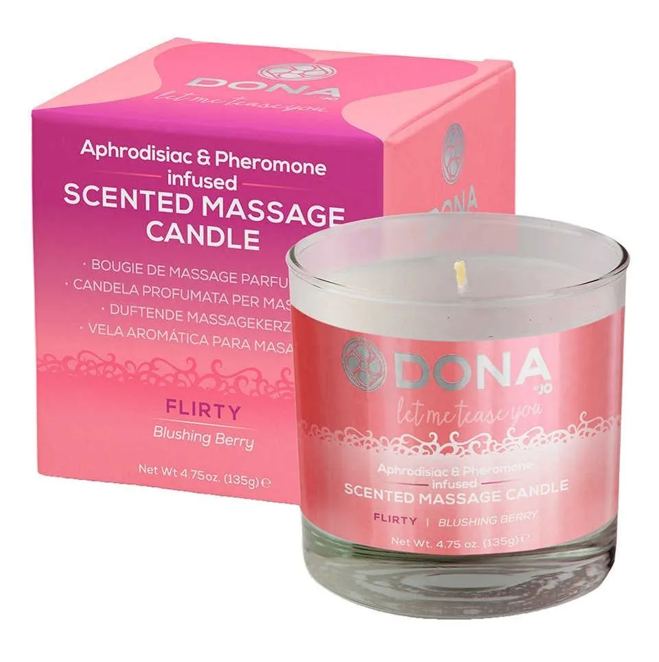 свеча массажная с феромонами system jo флирт, 135 г в 