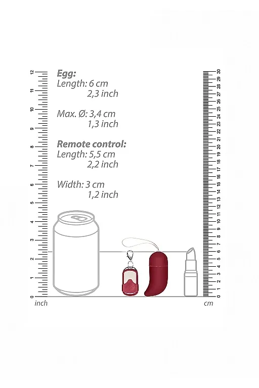 виброяйцо для стимуляции точки g с пультом управления medium wireless vibrating g-spot egg в 