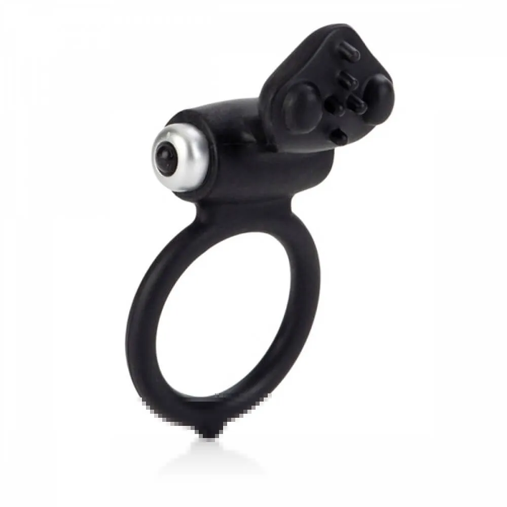 Виброкольцо California Exotic Novelties Body & Soul Affection, черное