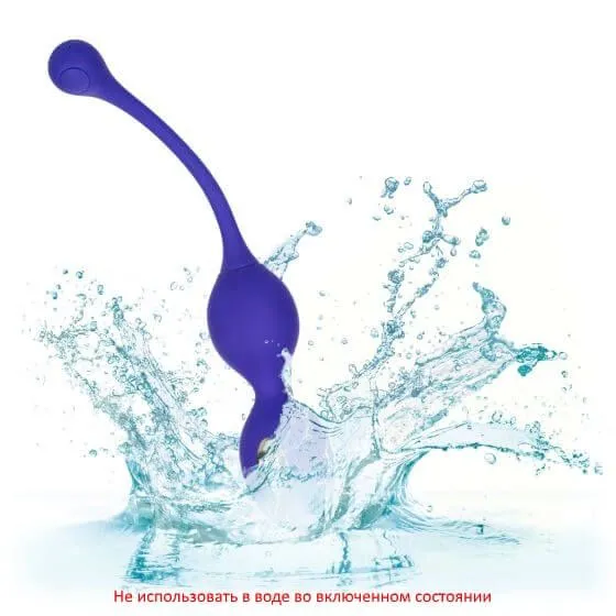 тренажер кегеля california exotic novelties impulse estimulator dual kegel, фиолетовый в 