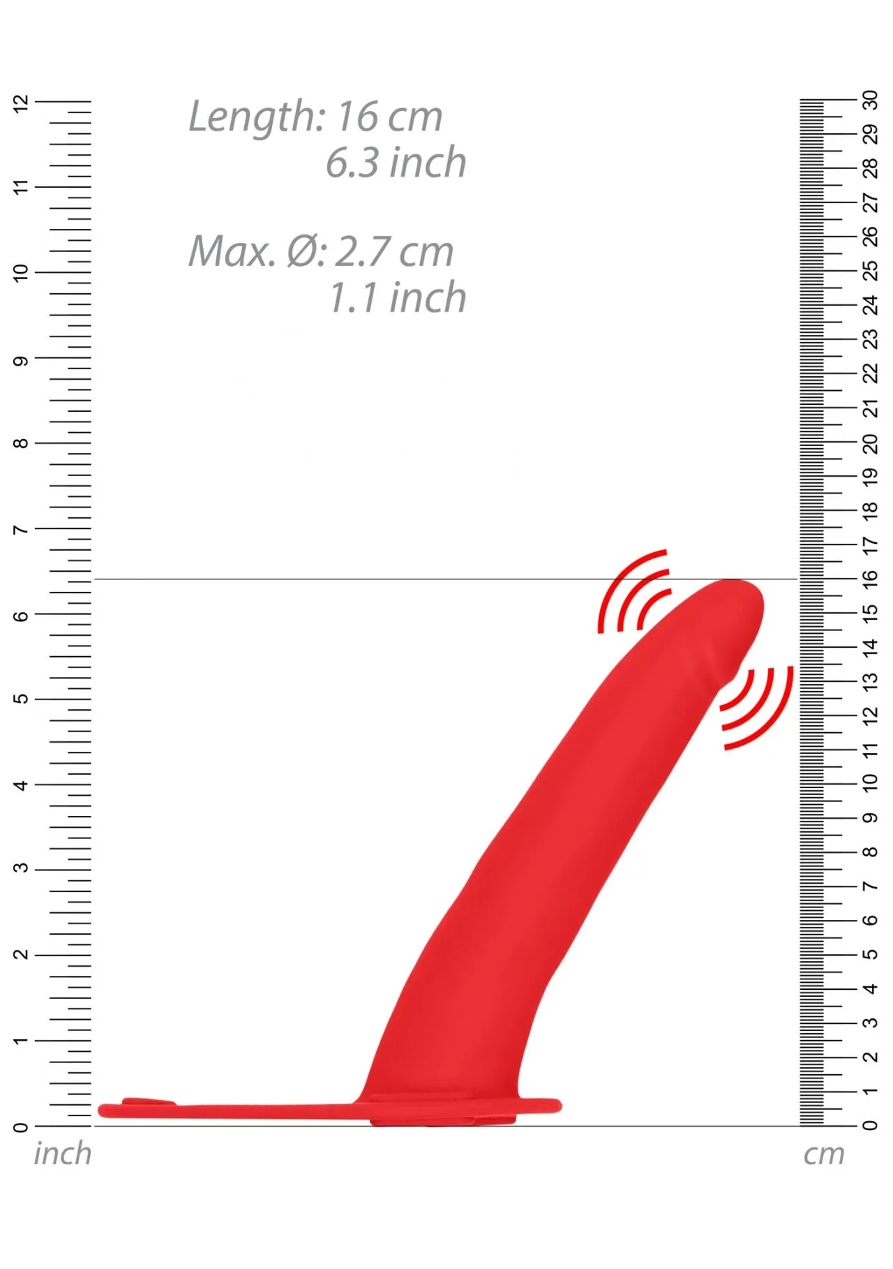 страпон adjustable с вибрацией в 