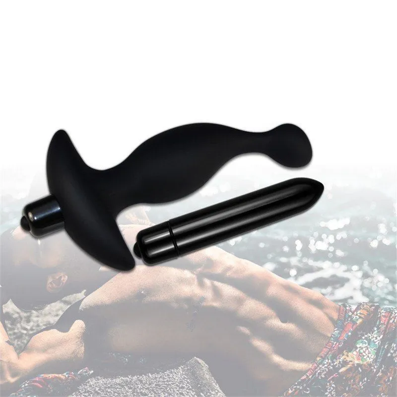 анальная пробка фигурная lovetoy p spot plug, чёрная в 