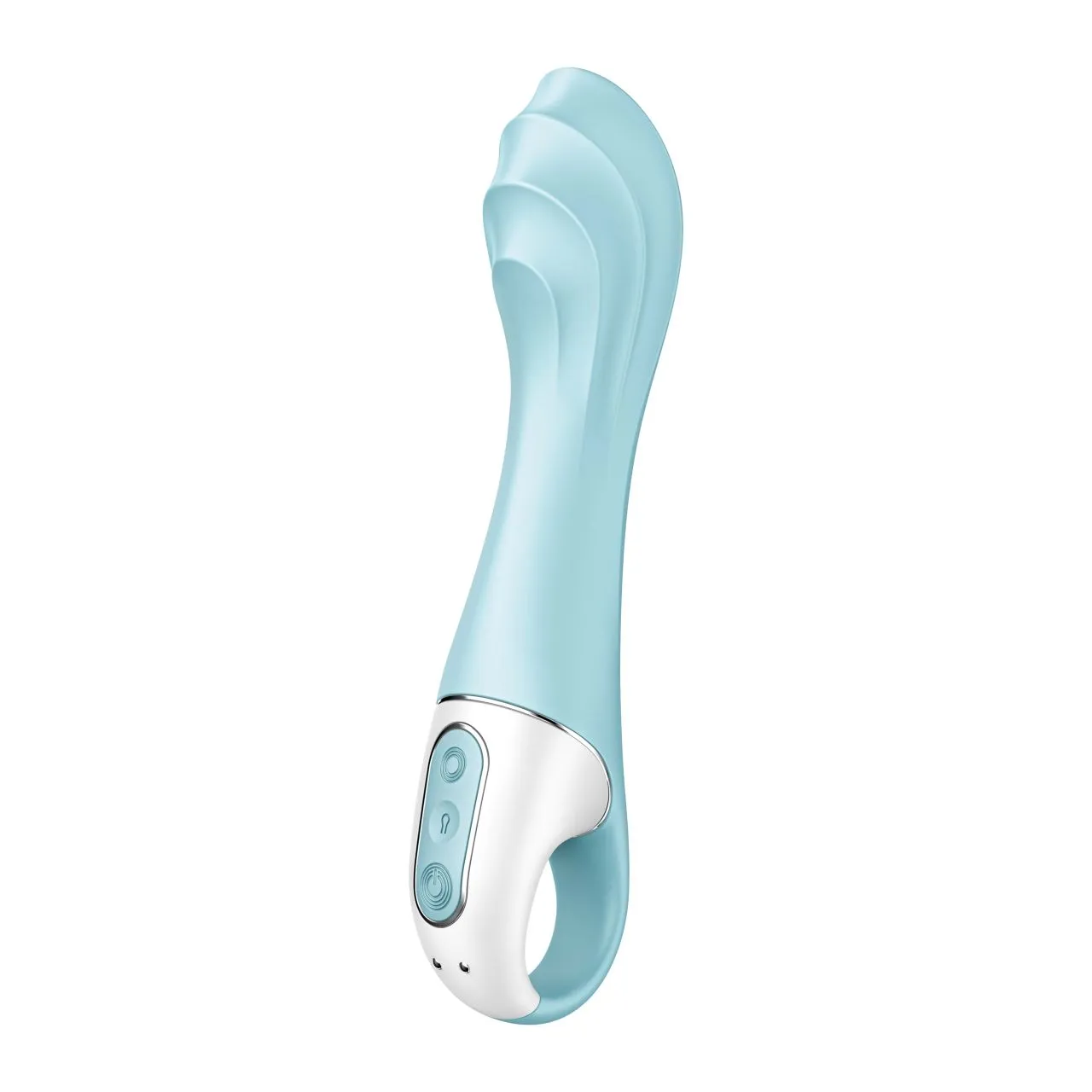 вибромассажер air pump vibrator 5 connect app (blue) в 