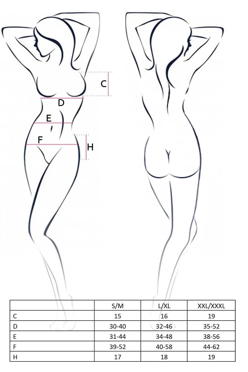 Эротическое комплект lapin rose penelope, s-m в 
