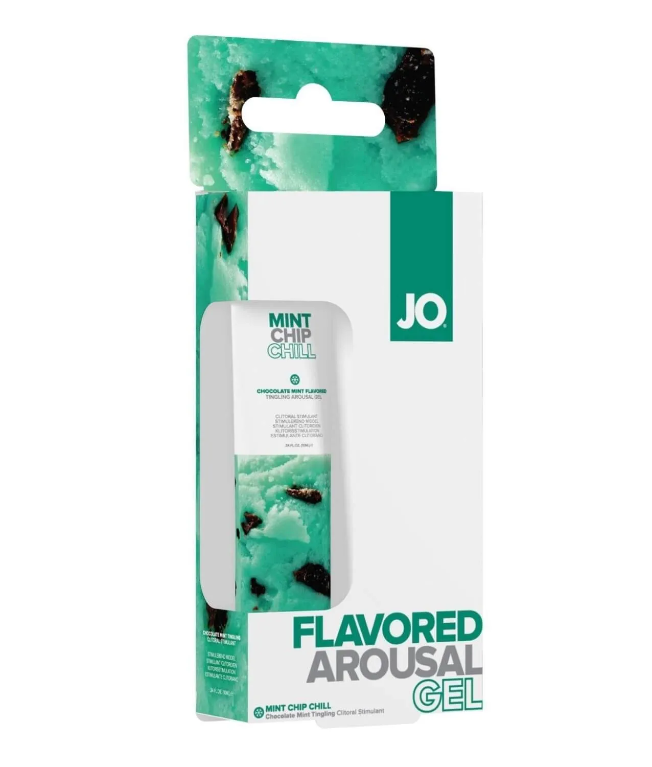 гель для клитора стимулирующий system jo flavored arousal gel мята и шоколад, 10 мл в 