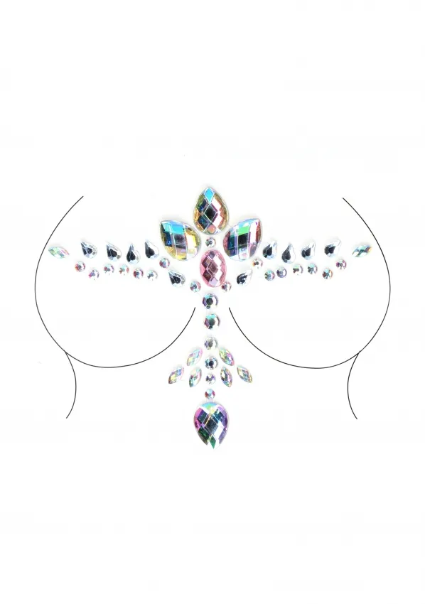 стикер - наклейка dazzling cleavage  bling sticker в 