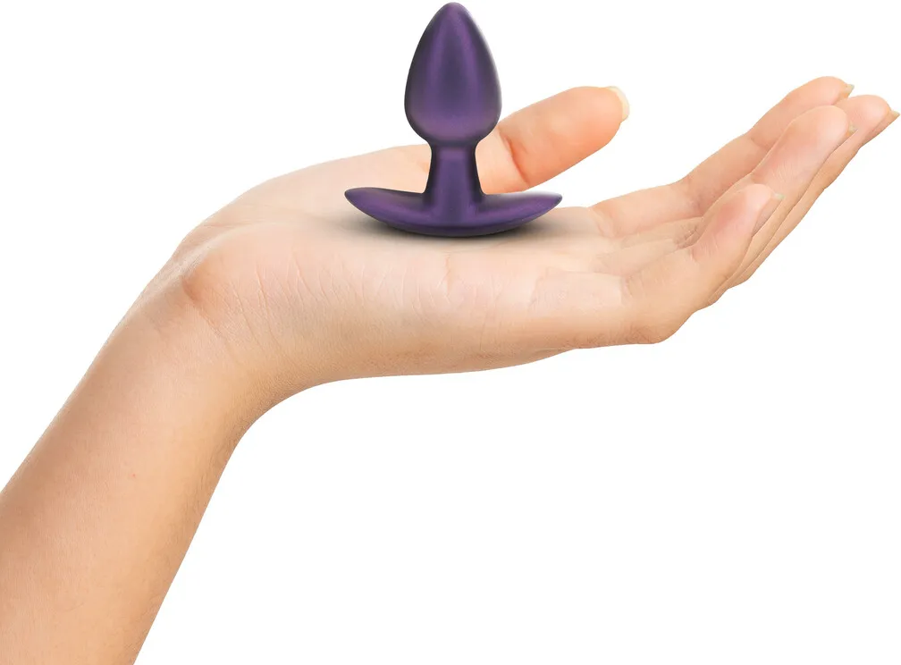 анальная пробка из силикона s - metallic pur в 