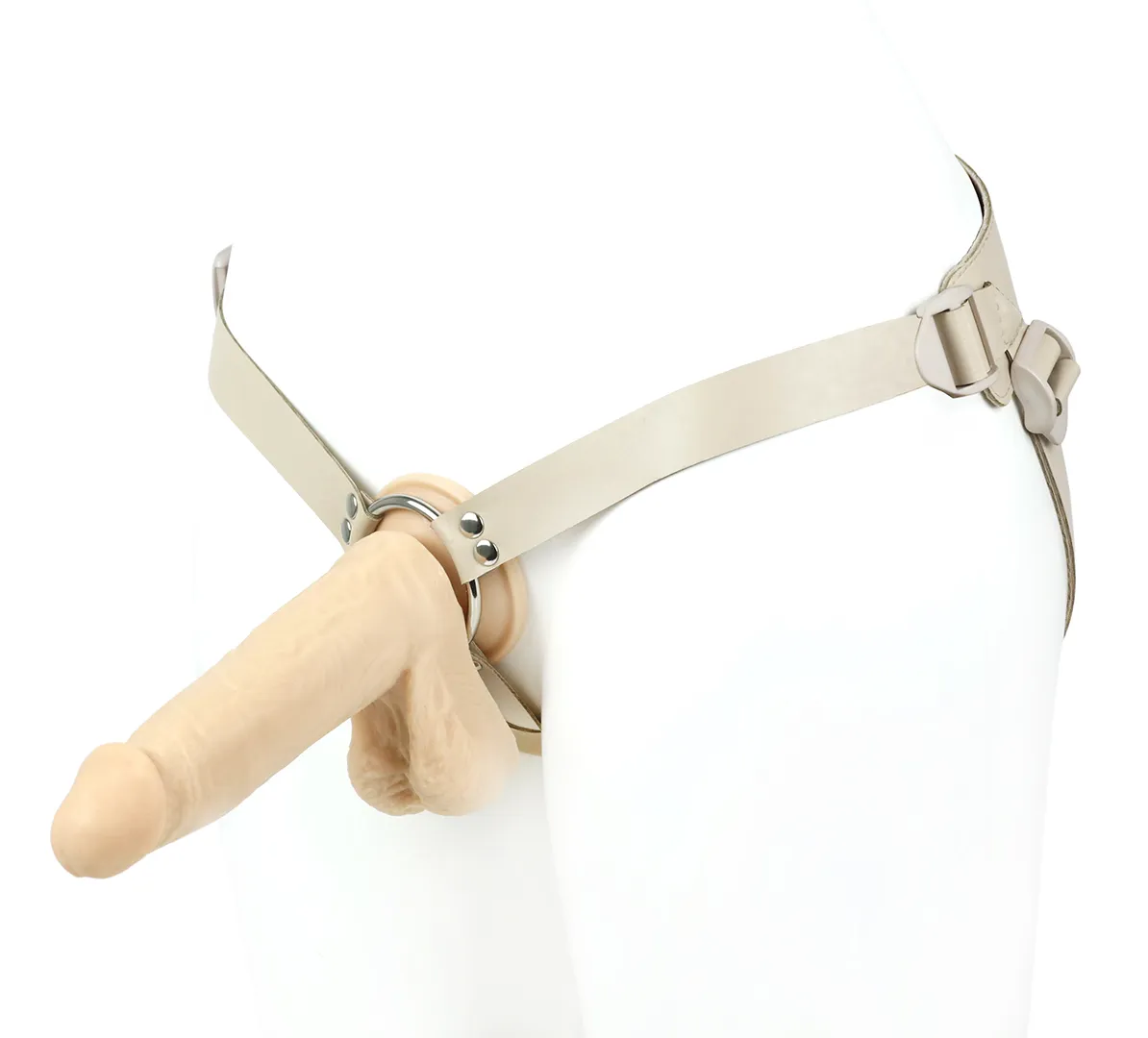 страпон с вибрацией с выносным блоком 291603ru в 