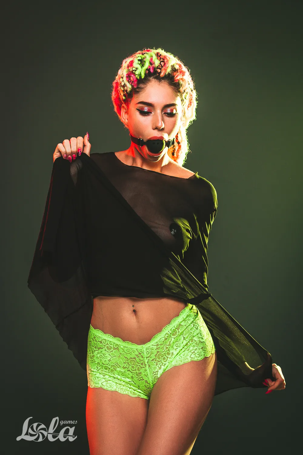 кляп party hard charmer l 1152-03lola в 