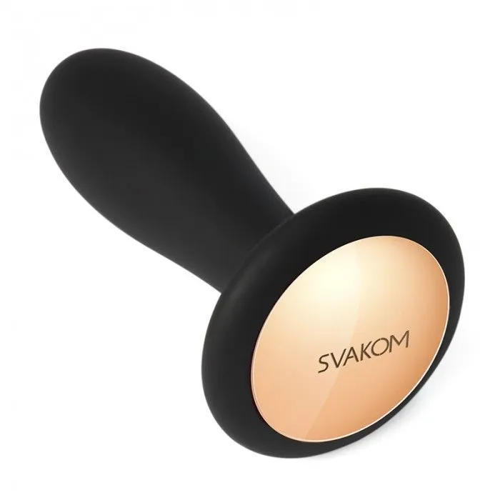 анальная пробка svakom bess, черная в 