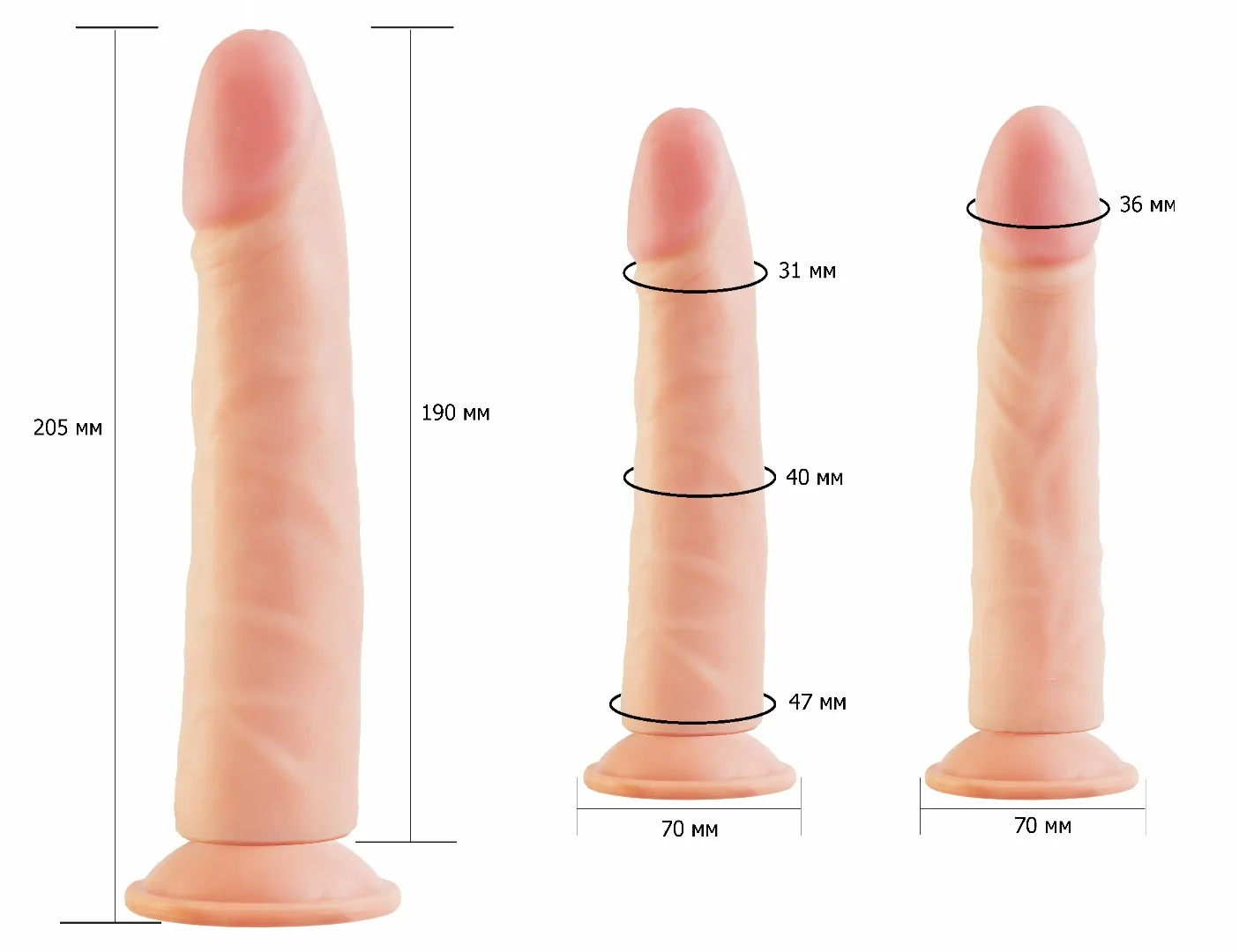 фаллоимитатор на присоске кибер-кожа 818400ru в 